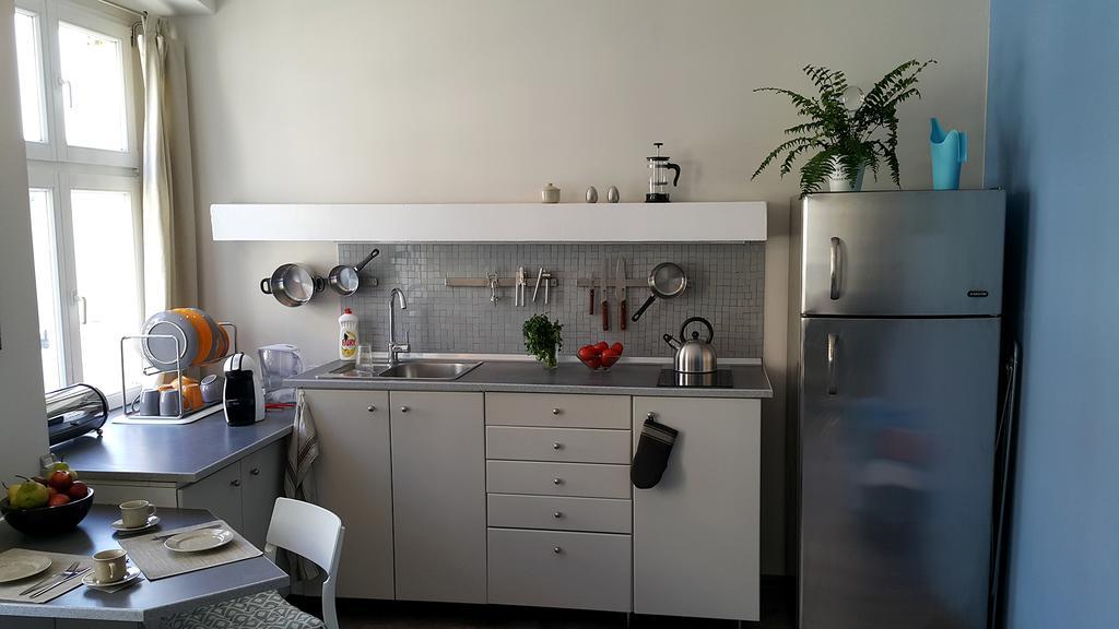 Appartement Bluegrayorange à Poznań Extérieur photo